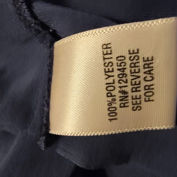 A.P.C. Deep Blue Women's Blouse - Picture 3 of 9